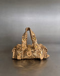 2000s Chloe Gold Silverado Python Bag by Phoebe Philo