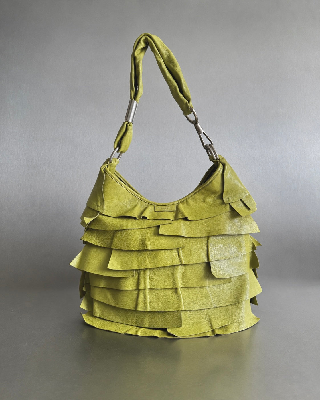 2000s YSL green St. Tropez shoulder bag by Tom Ford 