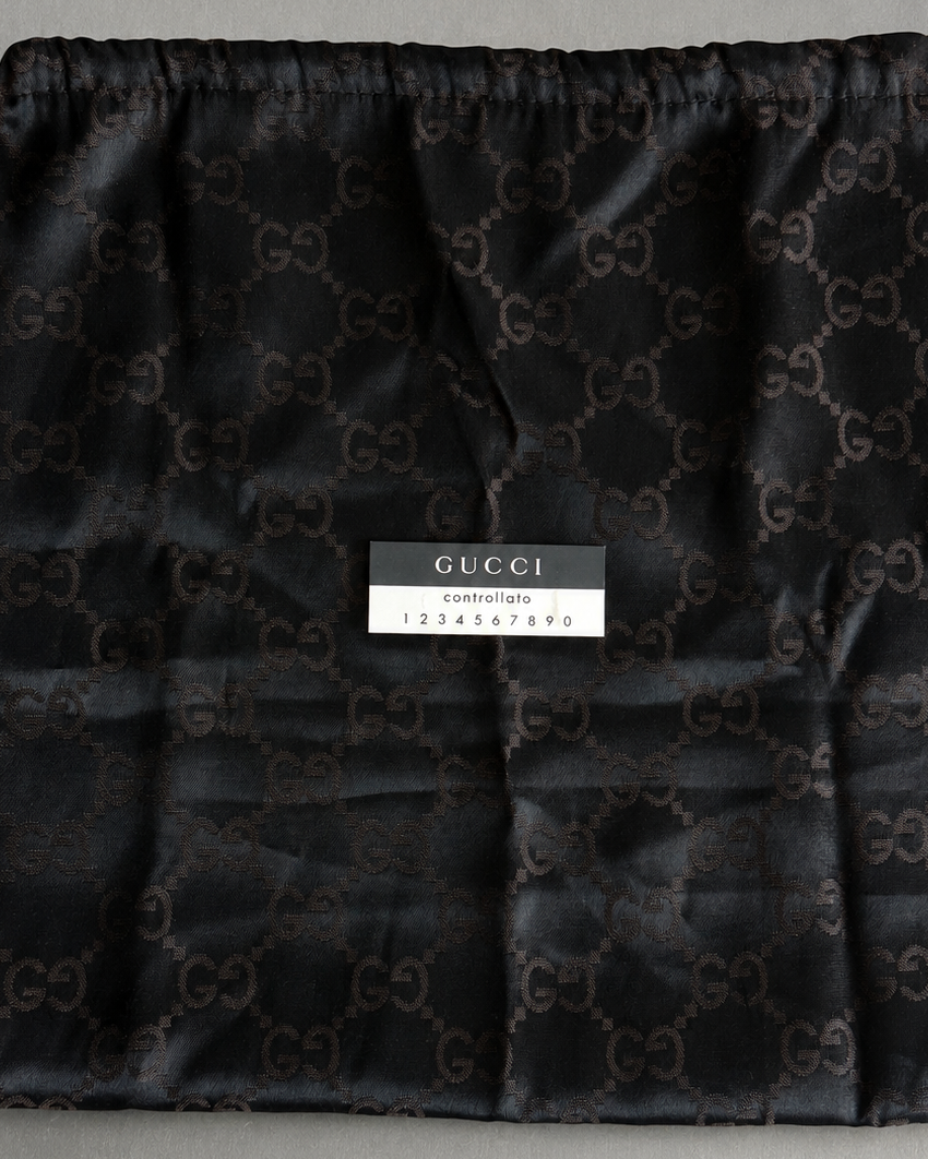 Gucci Jackie O Hobo Tom Ford 1999 in Turquoise Metallic Canvas & Gold Leather